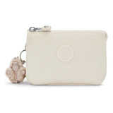 Bolsa Purse Kipling K018645hc Diseño Liso  Beige Pearl