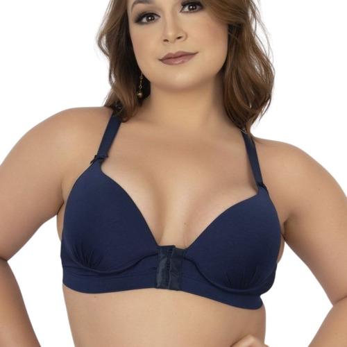 Kit 3 Sutiã Reforçado Nadador Bojo Plus Size Soutien Reforço