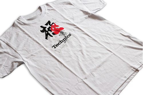 Remera Technics Mk1200  Bandeja Discos Retro Art 01