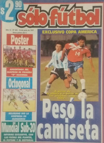 Solo Futbol 626 Argentinos Campeon Nacional B , Sin Poster