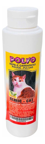 Polvo Repelente Para Gatos Garrapatas Piojos Y Pulgas