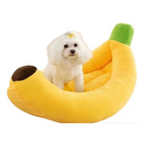 Cama Para Perros Y Gatos Talla M, Cama Modelo Banano