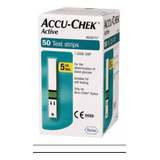 Tiras Accu-chek 2 Cajas 100 Tiras En Total Vto.febrero 2025