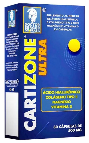 Cartizone Ultra 30 Capsulas - Doctor Berger Do Brasil