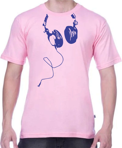 Camiseta Dj Fones Engraçados Nerd Geek Unissex