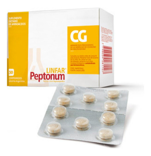 Ew Linfar Peptonum Cg Colágeno - Comprimidos Con Peptonas
