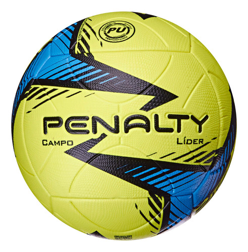 Bola De Futebol De Campo Penalty Lider Xxiv Cor Amarelo Tamanho Único