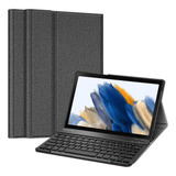 Funda Con Teclado Fintie / Para Galaxy Tab A8 10.5 / Gray