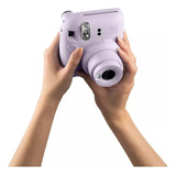 Câmera Fujifilm Instax Mini 12 Lilás Candy  Modo Selfie