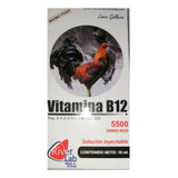 Vitamina B12 5500 Código Rojo 10 Ml. Para Gallos River Lab