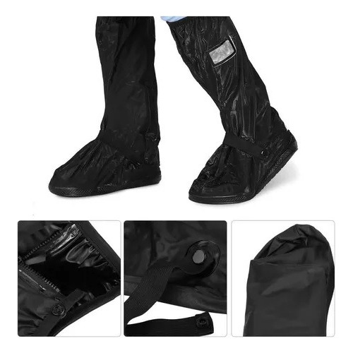 Capas Para Sapatos De Chuva De Salto Médio Alto Para Viagem