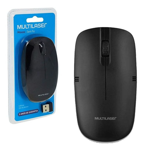 Mouse Sem Fio 2.4ghz Usb - Multilaser