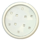 Luminária Leds Azul 80mm 10w Led Azul  Piscina