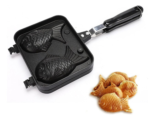 Taiyaki Molde Antiadherente For Tartas Con Forma Pescad [u]