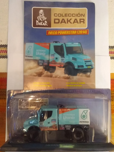 Camion Iveco Coleccion Dakar La Nacion 1/43 Blister Cerrado