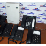 3 Pzs. Teléfono Panasonic Kx-ts550 Blanco Y Negro Memorias