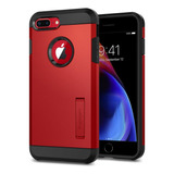 Funda Spigen Tough Armor Para iPhone 8 Plus / 7 Plus - Rojo