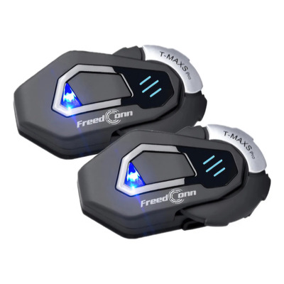 2 Intercomunicadores Freedconn T-max S Pro Para Casco Moto | Envío gratis