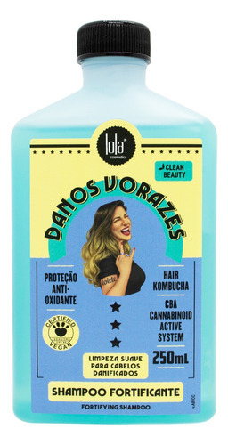 Lola Danos Vorazes Shampoo Reparador Cabello Dañado 250ml