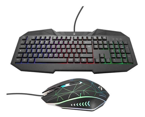 Kit Gamer Con Mouse, Teclado Y Audífonos Con Micrófono Green