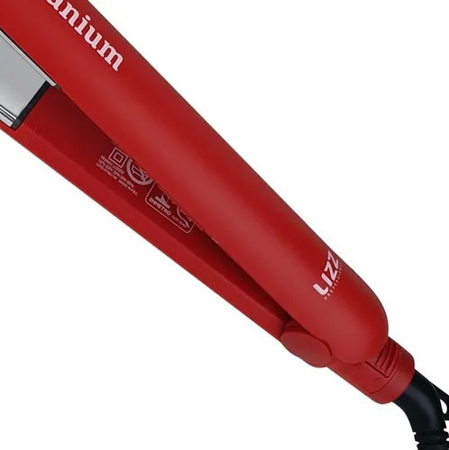 Chapinha Cabelo Profissional Neo Titanium Lizz -bivolt 230°c Cor Vermelho 110v/220v