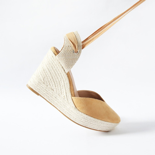 Espadrilles Mujer Seven  Café Sintético 28700026-20357