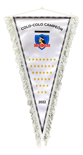 Banderin Colo Colo Campeón 2022 