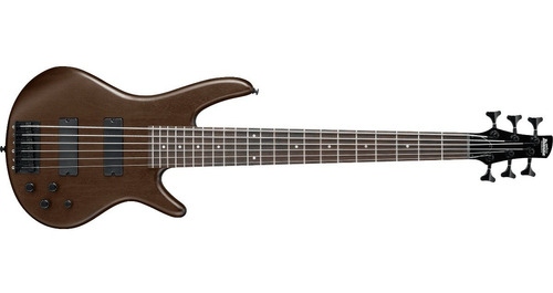 Bajo Electrico Ibanez Gsr206b-wnf De 6 Cuerdas Activo