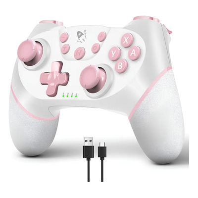 Control Inalámbrico AceGamer Compatible Nintendo Switch Lite OLED Y PC Rosa | MercadoLibre