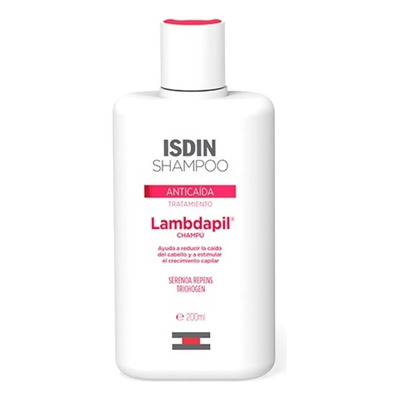 Shampoo Isdin Lambdapil Anticaída en botella de 200mL por 1 unidad | Meses sin interés