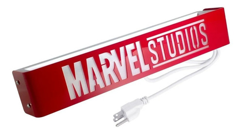 Marvel Studios Letrero Luminoso Led 45cm Lampara Pared Señal