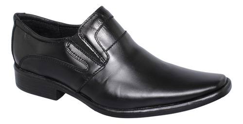 Zapatos De Vestir Estilo 1500pa5 Acabado Piel Color Negro