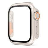 Carcasa + Cristal Para Apple Watch Series 8 7 Se 6 5 A Ultra