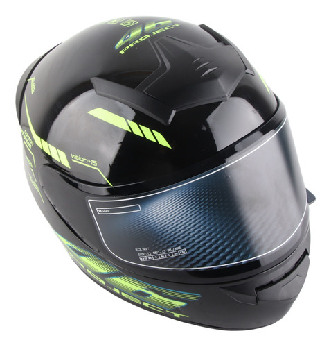 Casco Abatibles Moto Motocicleta Certificado Deportivo Sleek