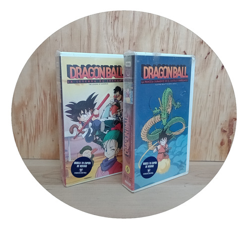 Película Vhs Vintage Dragon Ball Con Certificado Videocentro