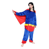 Super Herói Pijama Fantasia Macacão Adulto Adolescente