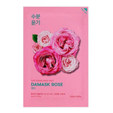 Mascarila Facial De Rosa Holika Cosmética Coreana