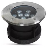 Lampara Empotrado Led Para Piso 9w Luz Calida 3000k Ip66