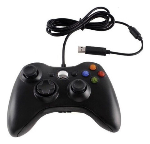 Controle Com Fio Para Xbox 360 Usb Game