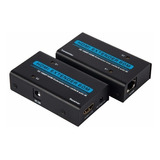 Extensor Alargue De Hdmi Por Utp 60mts Cat5/6 Rj45