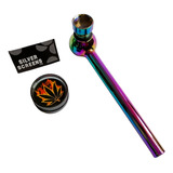 Pipa Wax Estuche Pipa + Grinder + Mallas 