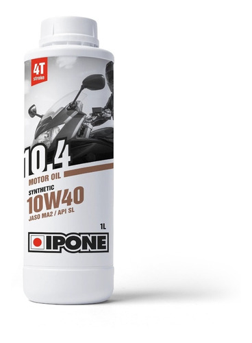 Aceite Para Motor De Moto Ipone 4t 10.4 Semisintetico 10w40