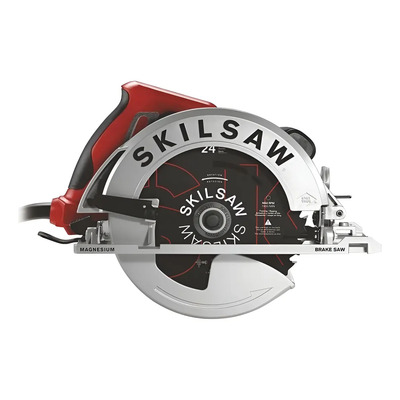 Sierra Circular Skilsaw 15 Amp 7-1/4 In. Magnesium Sidewind Gris/rojo