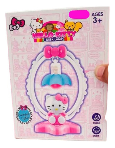 Lampara De Mesa De Hellokitty Para Niñas Moderna