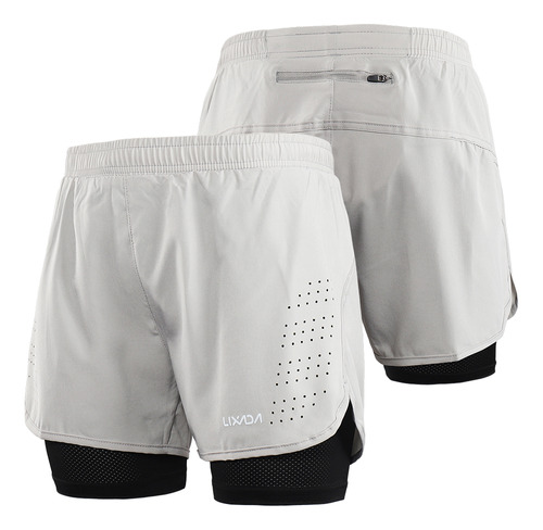 Pantalones Cortos Deportivos Lixada Training Para Hombre, Tr