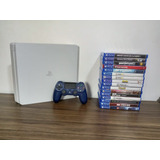 Sony Playstation 4 Slim 500gb Standard Color  Glacier White