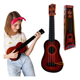 Guitarra Infantil Juguete Simil Madera 38cm Especial Niños