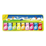 Piano Touch Musical Alfombra 100x40cm Juego Bebes 