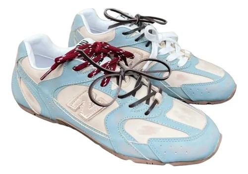 Tenis New Balance X Miumiu Sports Running Casuales Unisex Blanco Y Negro