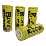 4 Bateria 26650 4,2v Original Jws Para Lanternas X900 T9 P90